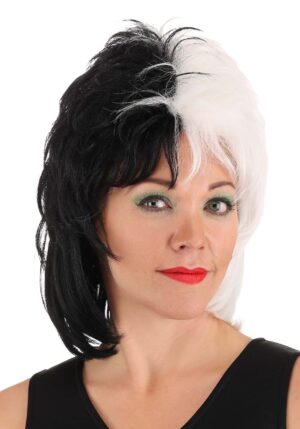 101 Dalmatians Cruella De Vil Authentic Wig | Disney Movie Costume Accessories