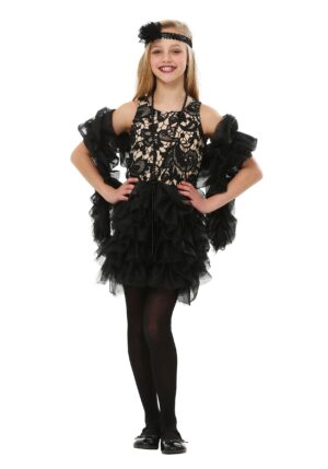 Dazzling Flapper Kids Costume