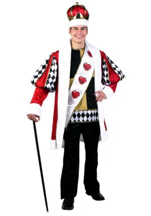 Deluxe King of Hearts Costume | Made By Us | Exclusive