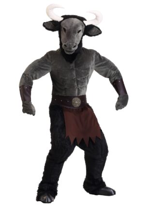 Adult Menacing Minotaur Costume | Exclusive Costumes