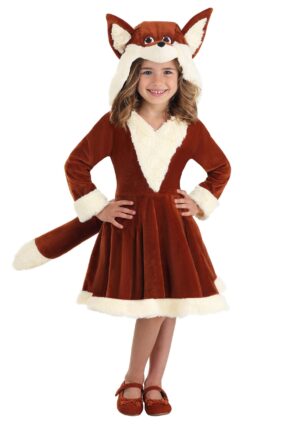 Girl's Fox Toddler Costume Dress | Toddler Animal Costumes