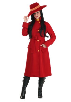 Authentic Carmen Sandiego Women's Costume | Women's Halloween Costumes