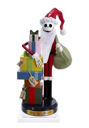10-Inch Nightmare Before Christmas Nutcracker Jack Skellington Decoration | Christmas Decorations