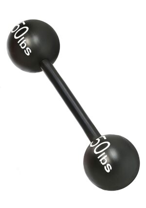 100 lbs Strongman Barbell Accessory | Costume Props and Accessories