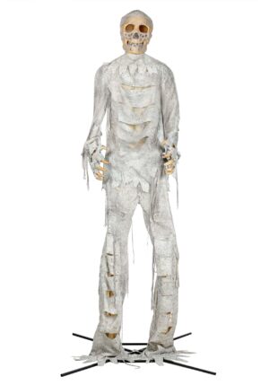 12FT Animatronic Short Circuit Mummy Decoration | Halloween Animatronics
