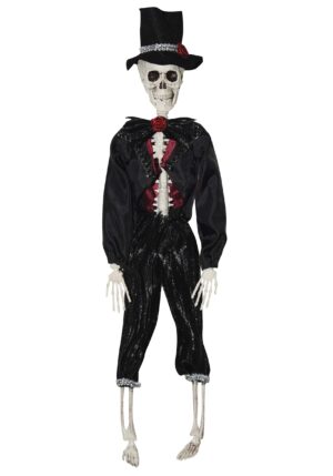 16-Inch Hanging Skeleton Groom Prop Decoration | Skeleton Decorations
