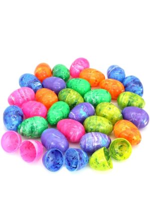 3.15-Inch 30 Piece Iridescent Egg Shells | Easter Gifts