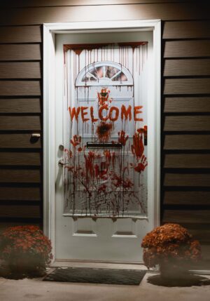 Bloody Mess 30" x 60" Halloween Door Cover