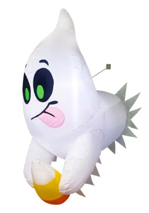 4FT Inflatable Window Breaker Cute Ghost Escaping Prop | Ghost Decorations