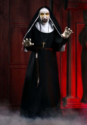 5.4FT The Nun Animatronic Prop Decoration | Halloween Animatronics