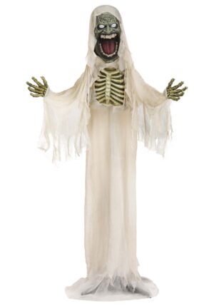 5.9FT Animated Graveyard Ghost Decoration - Scream Saver | Ghost Decorations