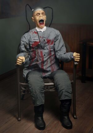 5FT Death Row Animatronic Decoration | Halloween Animatronics