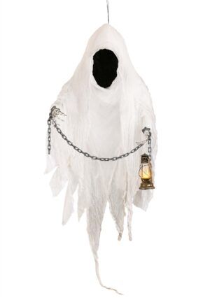 5FT Large Hanging Faceless Ghost Halloween Prop | Ghost Decorations