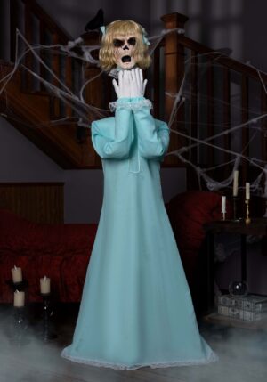 5FT Animatronic Peekaboo Penny Decoration - Tekky | Halloween Animatronics