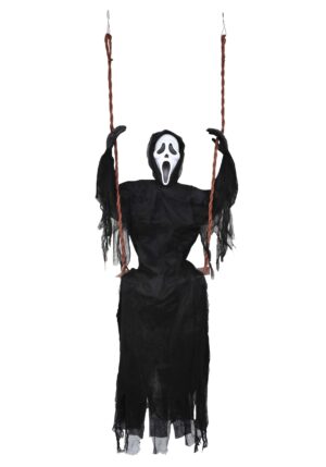 5FT Ghost Face On Swing Halloween Prop | Exclusive DÃ©cor