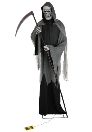 9FT Animated Giant Scythe Reaper Decoration | Halloween Animatronics