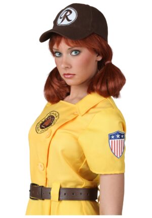 Adult A League of Their Own Kit Costume Wig | Adult Wigs