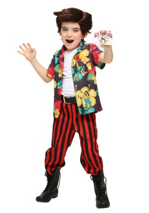 Ace Ventura Costume with Wig for Toddlers | Exclusive Costumes