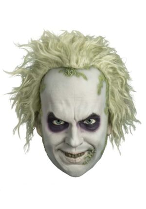 Beetlejuice Deluxe Injection Adult Mask | Beetlejuice Accessories