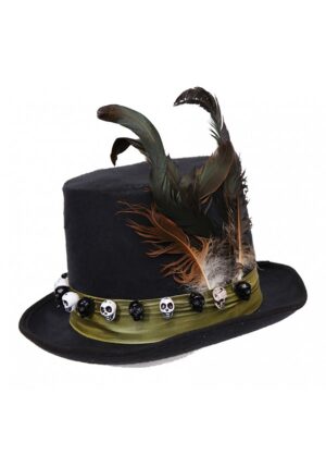 Black Magic Adult Costume Hat | Voodoo Accessories