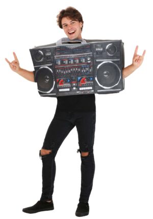 Retro Boombox Costume for Adults | 80s Costumes