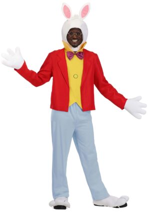 Disney Classic White Rabbit Adult Costume | Alice in Wonderland Costumes