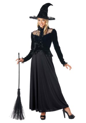 Women's Halloween Black Witch Costume Dress | Witch Costumes