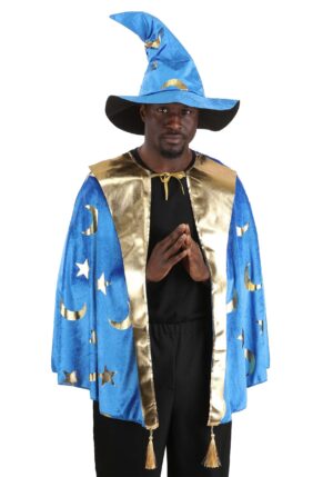 Adult Starry Wizard Costume Kit | Wizard Accessories