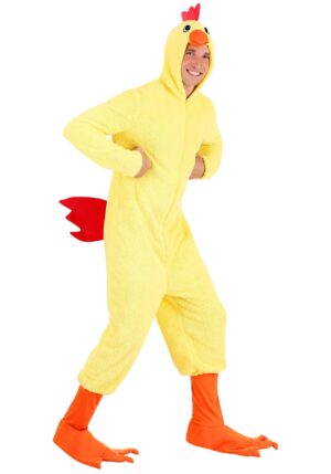 Cluckin' Chicken Costume for Adults | Adult Animal Costumes
