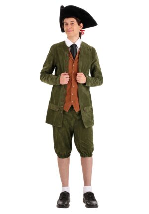 Adult Green Colonial Costume | Historical Costumes