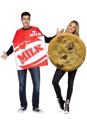 Cookies and Milk Adult Couple Costume | Halloween Couples Costumes