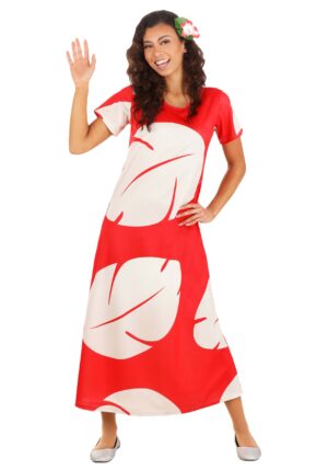 Deluxe Disney Women's Lilo Costume Dress | Lilo & Stitch Costumes
