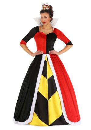 Deluxe Disney Queen of Hearts Women's Costume Dress | Disney Costumes