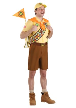 Adult Deluxe Disney UP Russell Costume | Disney Costumes