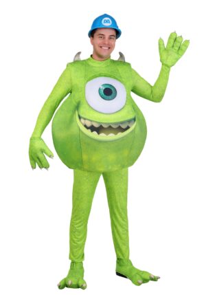 Deluxe Pixar Mike Wasowski Men's Costume | Disney Costumes
