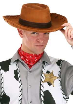 Deluxe Woody Cowboy Adult Costume Hat | Toy Story Costumes