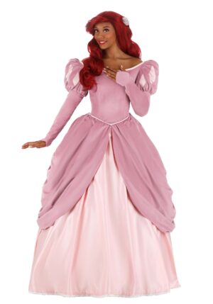 Disney Ariel Pink Dress Costume for Women | Disney Costumes