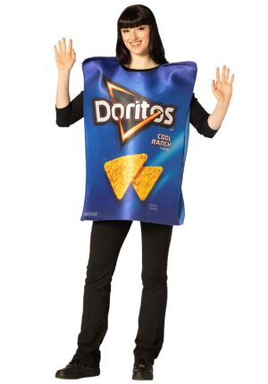 Doritos Cool Ranch Bag Adult Costume | Food Costumes