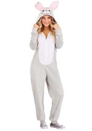 Funny Bunny Onesie for Adults