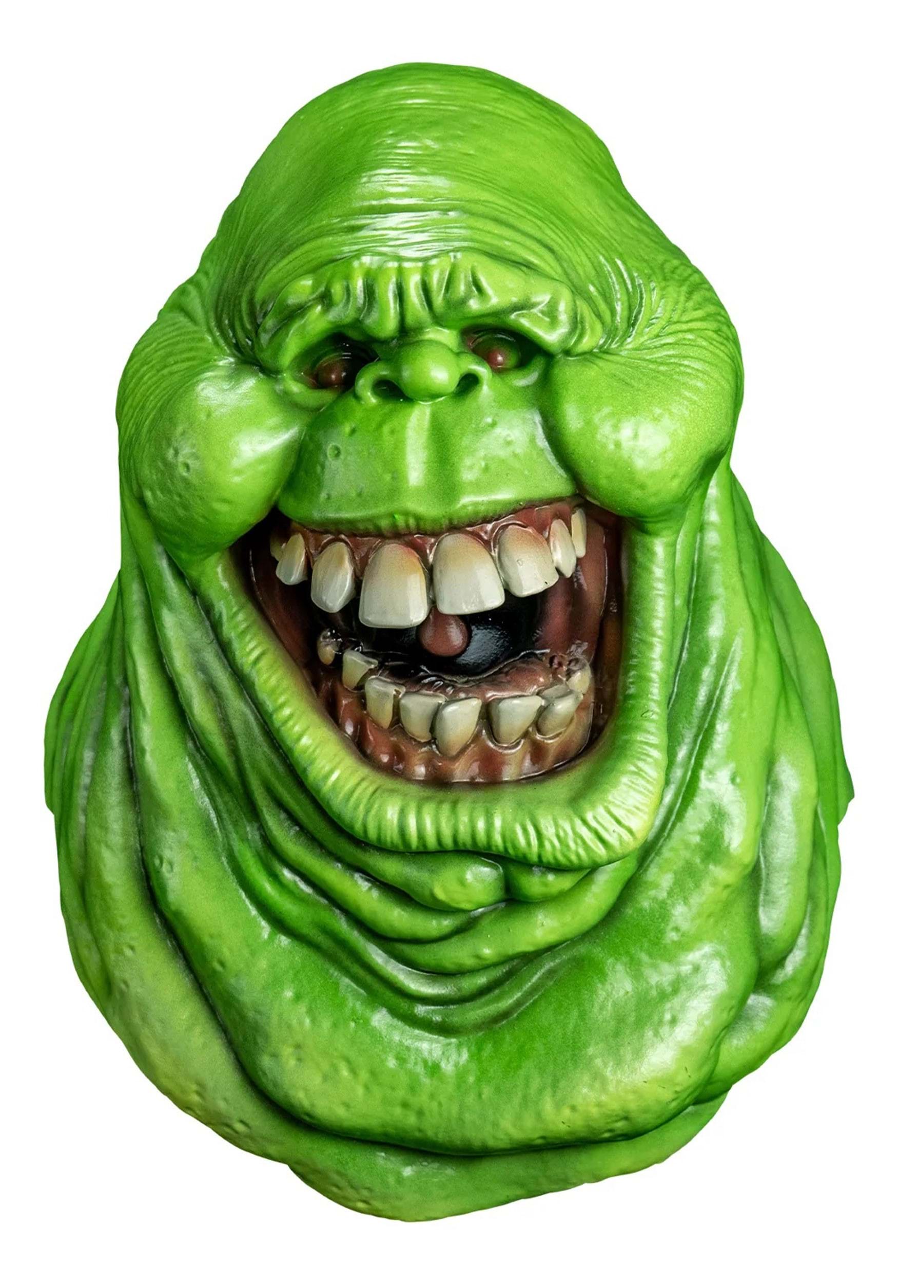Ghostbusters Premium Slimer Glow in the Dark Adult Mask | Ghostbusters Accessories - My First Halloween