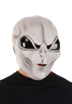 Gray Alien Costume Mask | Adult Halloween Masks