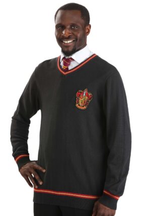 Adult Harry Potter Gryffindor Uniform Sweater | Harry Potter Costumes