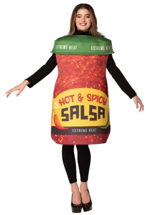 Hot and Spicy Salsa Adult Costume | Food Costumes