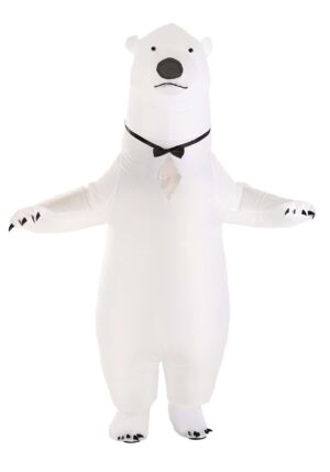Inflatable Adult Polar Bear Costume | Christmas Costumes
