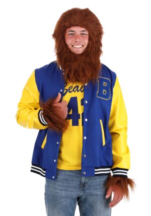 Adult Teen Wolf Letterman's Jacket Costume | Movie Costumes