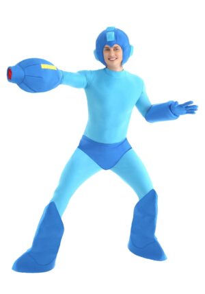 Mega Man Adult Costume | Video Game Costumes