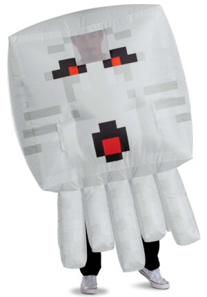 Adult Inflatable Minecraft Ghast Costume | Minecraft Costumes