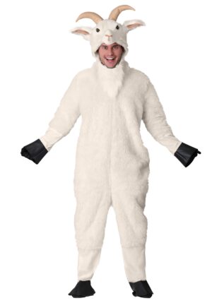 Mountain Goat Adult Costume | Animal Halloween Costumes
