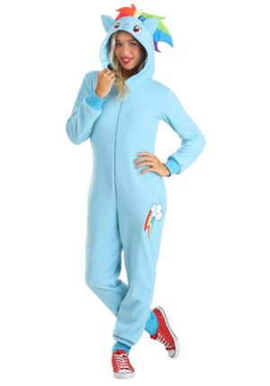 My Little Pony Rainbow Dash Women's Union Suit Costume | My Little Pony Costumes