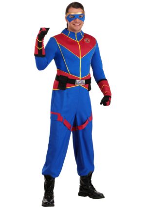 Nickelodeon Men's Henry Danger Captain Man Costume | Nickelodeon Costumes